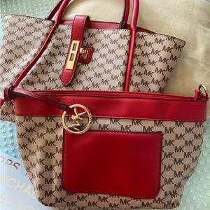 MICHAEL KORS 3 piece bag